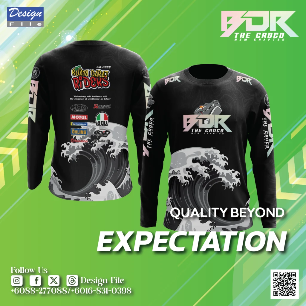 Design File — Buaya Darat Riders Long Sleeve