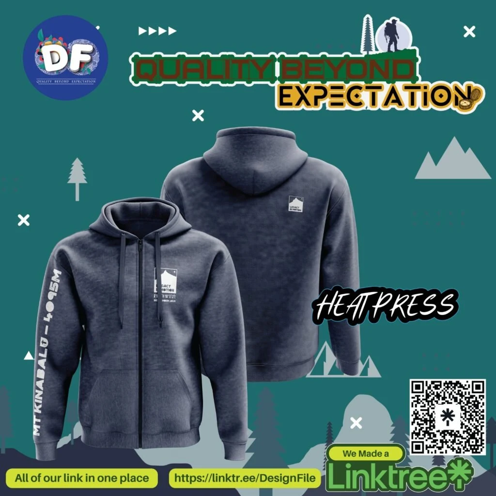 Design File — Hoodies ( Mt Kinabalu )